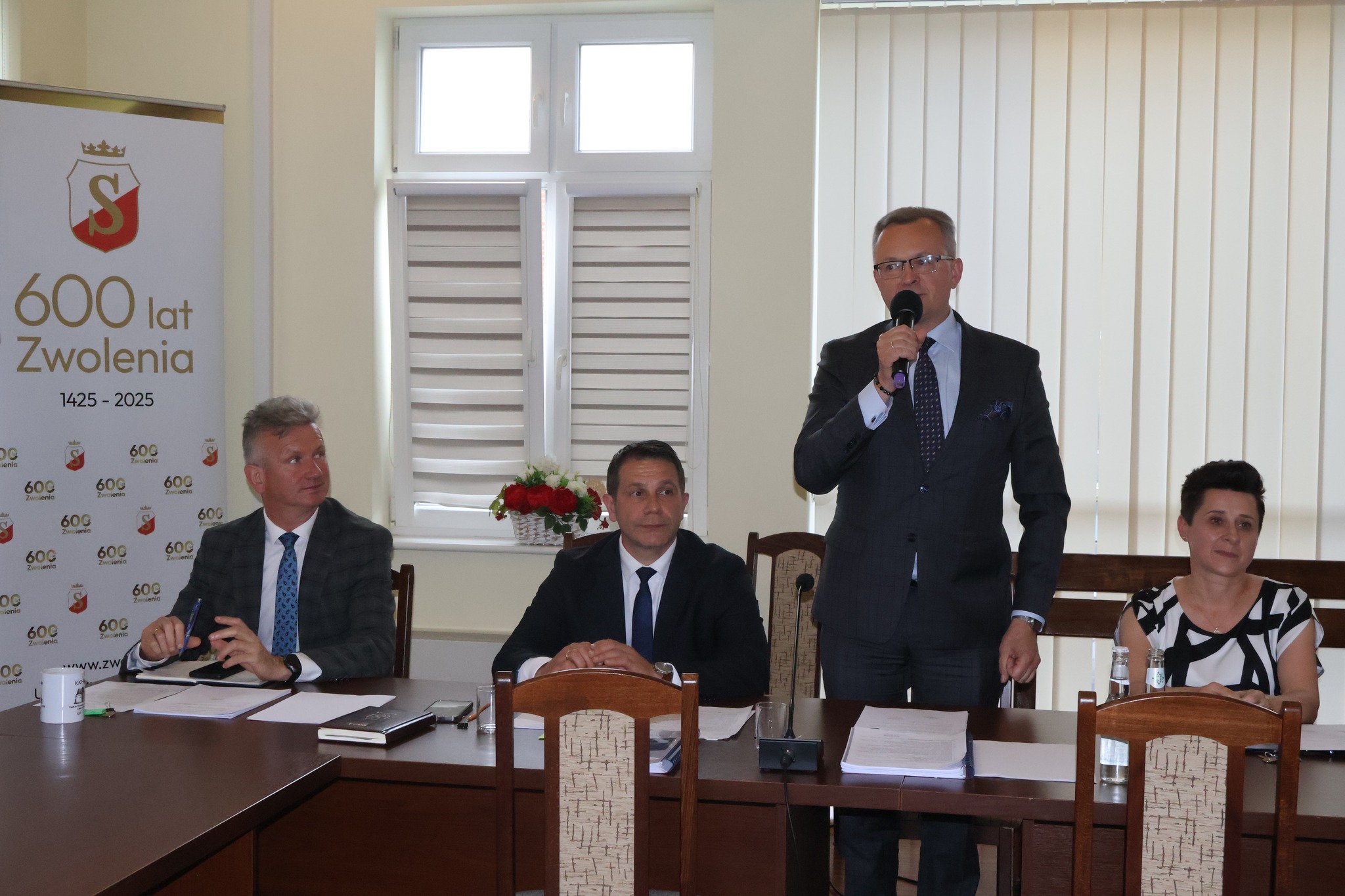 Burmistrz dziękuje za otrzymane absolutorium 